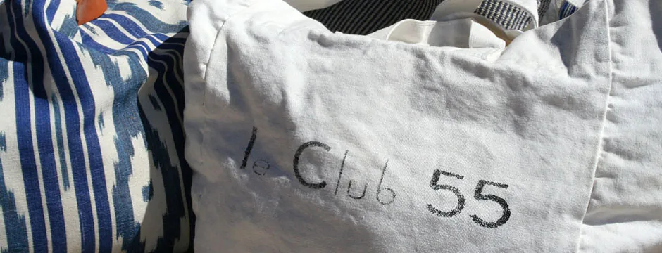 Articles de la boutique du Club 55